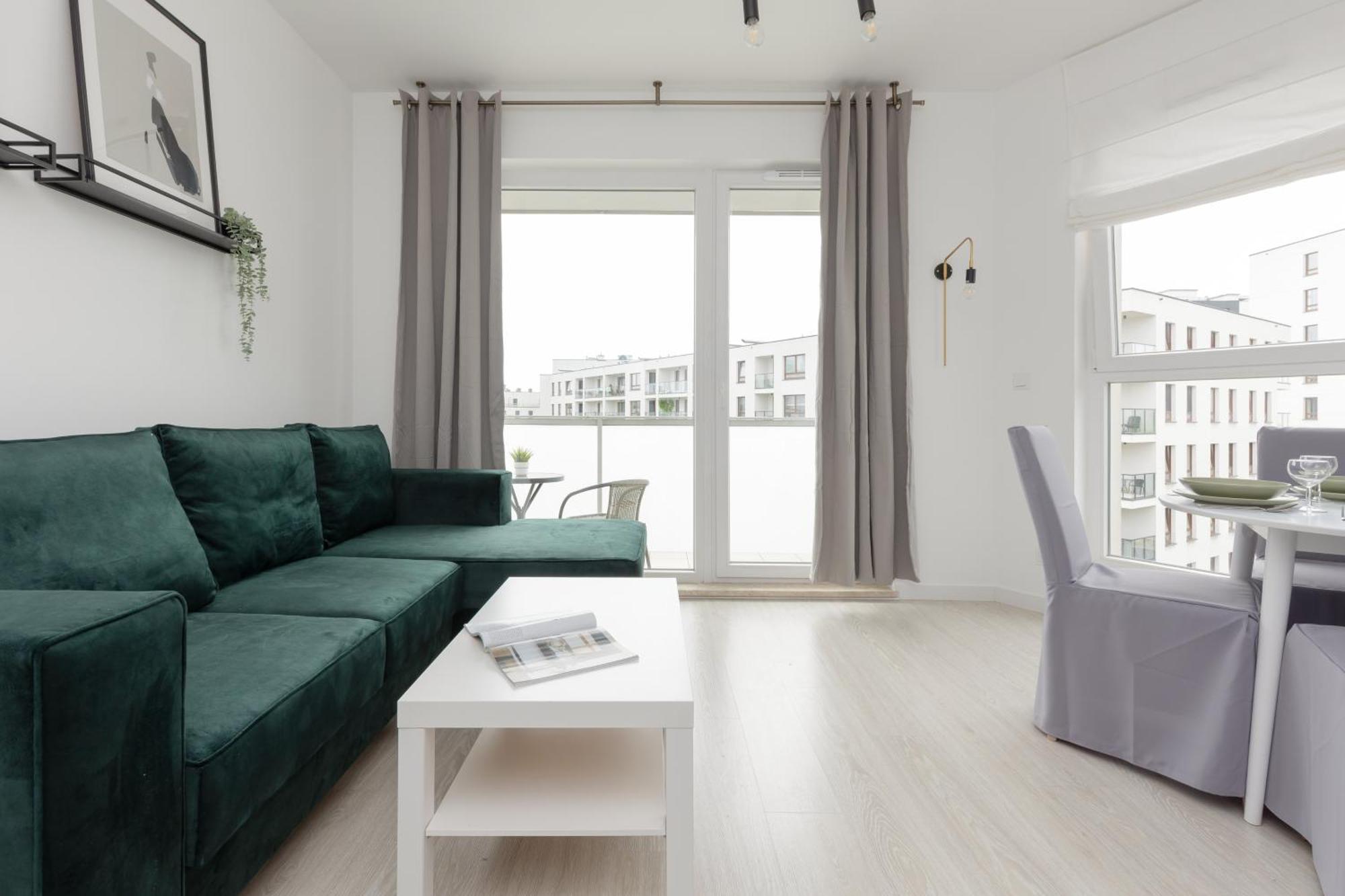 Metro Bielany Apartments By Noclegi Renters Varsovia Exterior foto