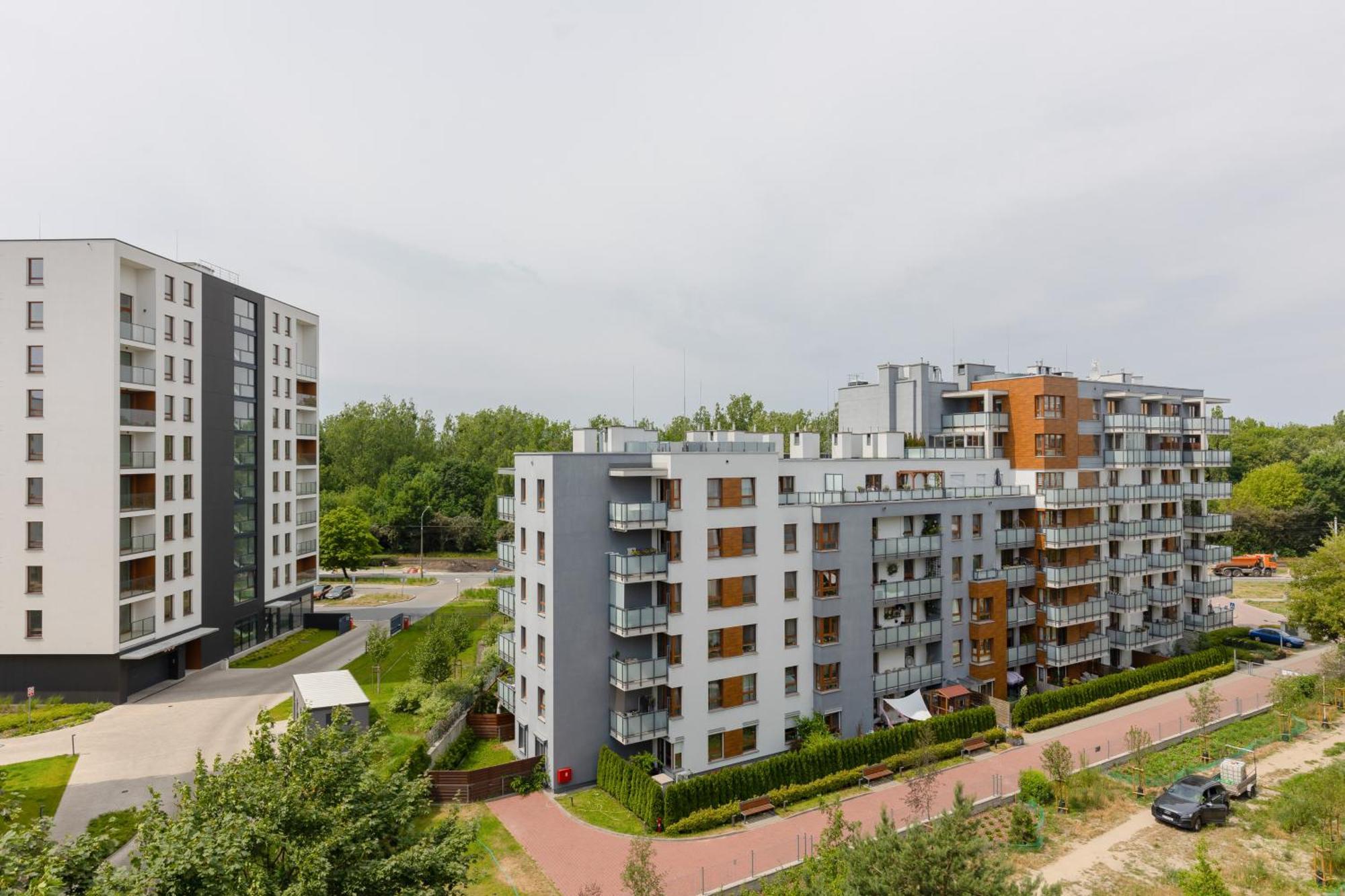 Metro Bielany Apartments By Noclegi Renters Varsovia Exterior foto